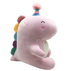 Pluche Party Dino - Pink Pluche Party Dino - Pink