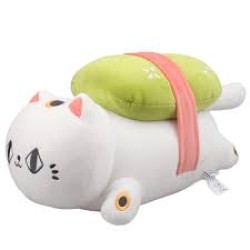 Pluche Sushi Lucky Cat