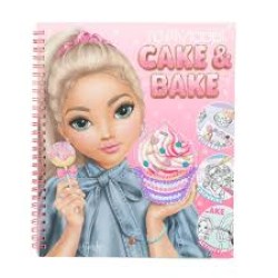 Topmodel Cake & Bake Kleurboek Met Pailletten