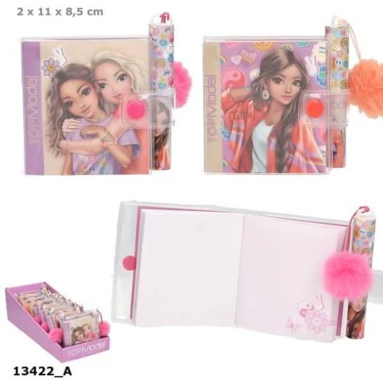 Topmodel Mini Schrijfblok Met Pen Girl Power