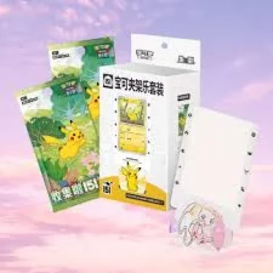 Chinese Pokemon - 151 Card Holder Set
