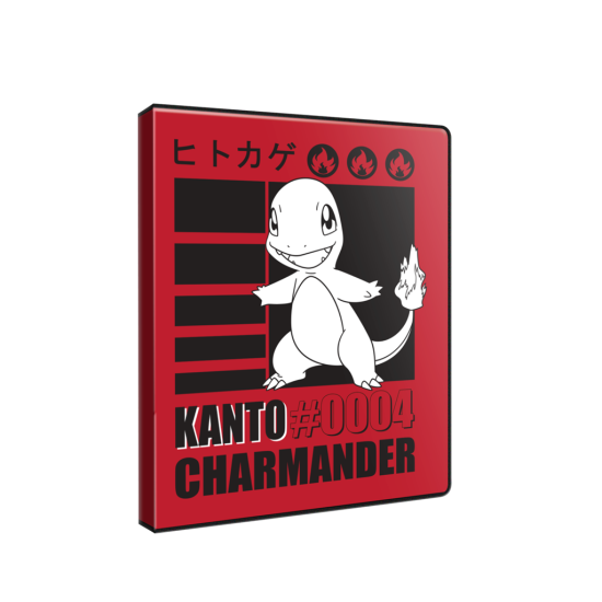 Portfolio Pokemon Charmander 4-Pocket