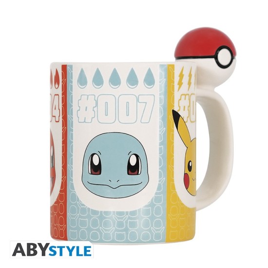 Pokemon - Mug 3D Handle - Pokeball X2