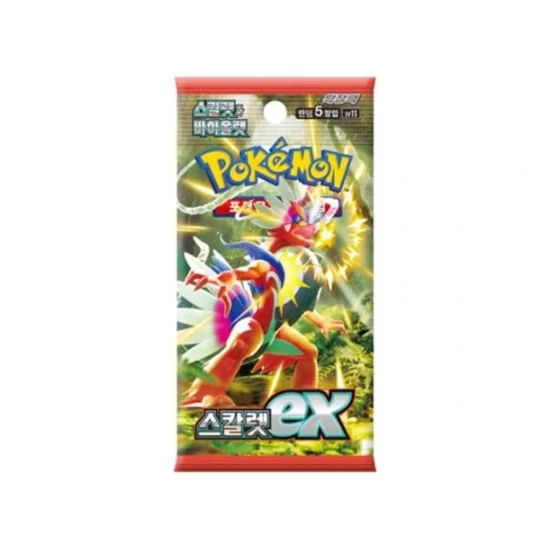 Pokemon Scarlet Ex Koreaanse Booster