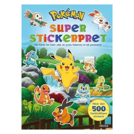 Pokemon Super Stickerpret
