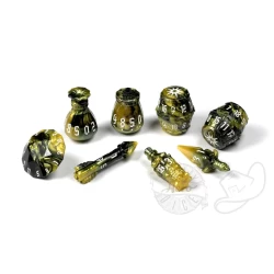 Polyhero Rogue 8 Dice Set Slick Serpent Polyhero Rogue 8 Dice Set Slick Serpent
