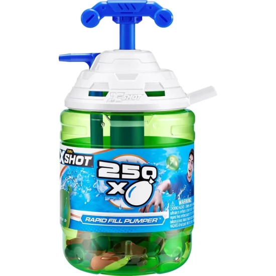 Zuru X-Shot Waterbompomp + 250 Ballonnen