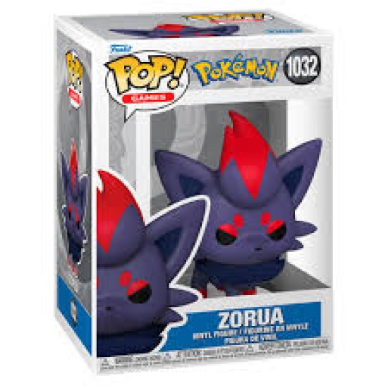 Pokemon Pop! Games Vinyl Figure Zorua 9 Cm