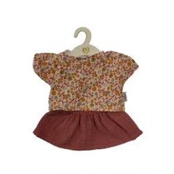 Poppenrok En -Shirt Blush Happy Flower