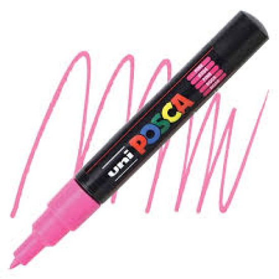Posca Verfmarker (Conisch) Extra Fijn: Roze