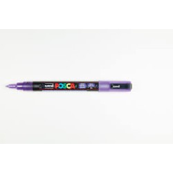 Posca Verfmarker (Conisch) Fijn Glitter: Paars