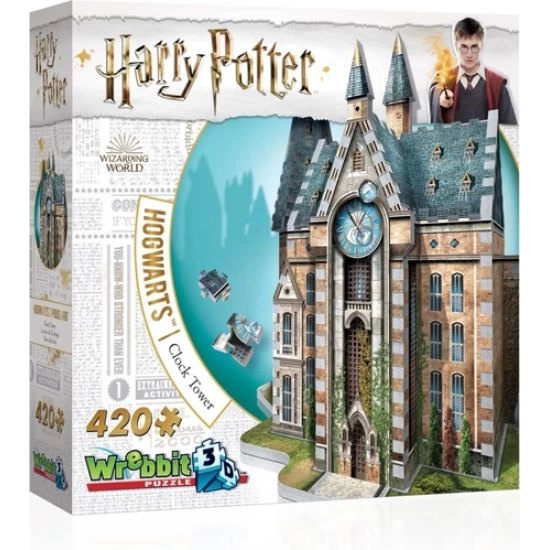 3D Harry Potter Hogwarts Clock Tower (420)