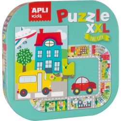 Apli - Stad Xxl Puzzel 20-Delig 145Mm (90X68Cm)