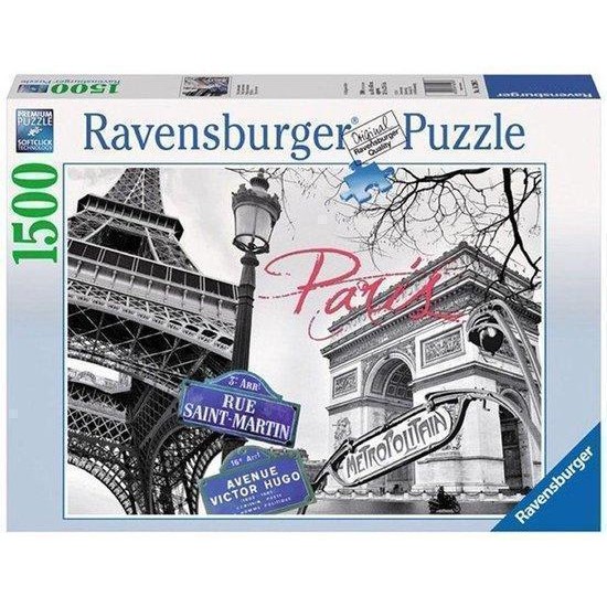 Puzzel Paris Mon Amour: 1500 Stukjes (162963)
