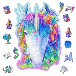 Puzzel - Stylish Unicorn