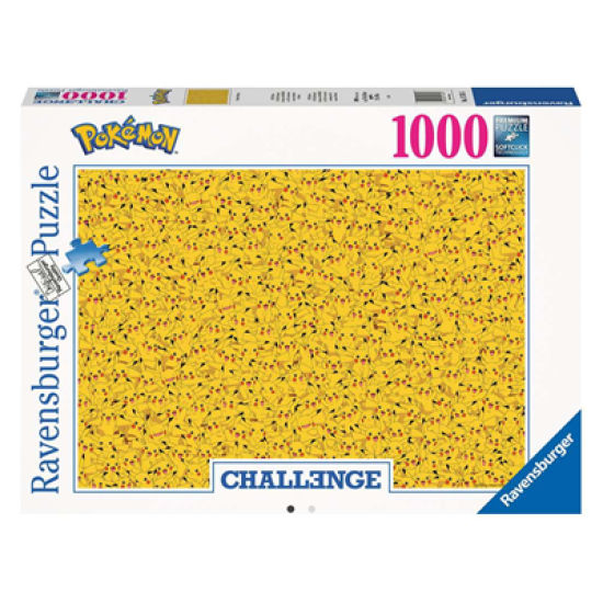 Pokemon Challenge Jigsaw Puzzle Pikachu (1000 Pieces)