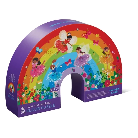 36 Pcs Shaped Puzzle/Over The Rainbow