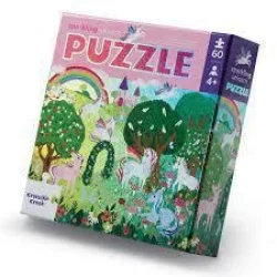 60 Pcs Foil Puzzle/Sparkling Unicorn 60 Pcs Foil Puzzle/Sparkling Unicorn