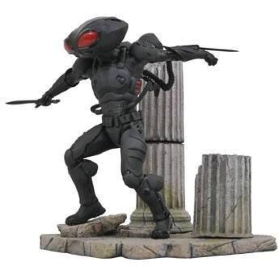 Dc Comics: Aquaman Movie - Black Manta Pvc Gallery Statue