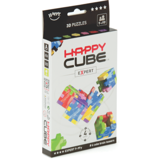 Display 8 St: Happy Cube 6 Colour Pack Expert