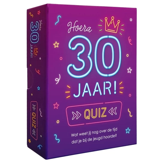 Quiz Hoera 30 Jaar! Quiz Hoera 30 Jaar!