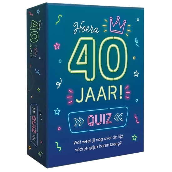 Quiz Hoera 40 Jaar! Quiz Hoera 40 Jaar!