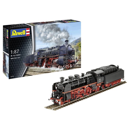 Express Locomotive Br 18 505 Mit Tender 2'3' T38 Revell Modelbouwpakket
