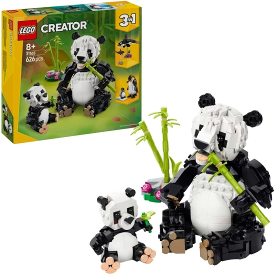 Lego Creator 31165 Wilde Dieren: Pandafamilie