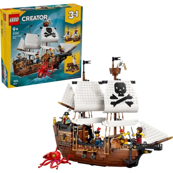 Lego Creator 31387 Legendarisch Piratenschip Lego Creator 31387 Legendarisch Piratenschip