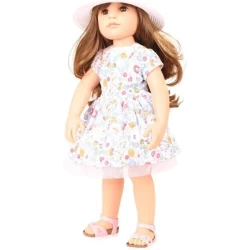 Hannah Summertime Bruin Haar Bruine Ogen 50 Cm (Inhoud: 7-Delig) Hannah Summertime Bruin Haar Bruine Ogen 50 Cm (Inhoud: 7-Delig)