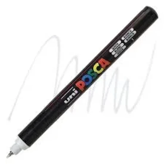 Posca Verfmarker (Gekalibreerd) Extra Fijn: Wit