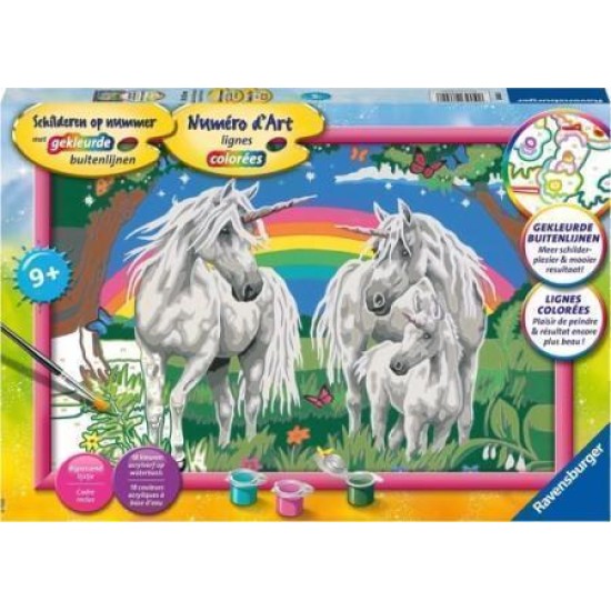 Schilderen Op Nummer - Land Van De Eenhoorns