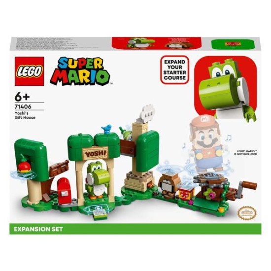 Lego Super Mario 71406 Uitbreiding Yoshi's Cadeauhuis Lego Super Mario 71406 Uitbreiding Yoshi's Cadeauhuis