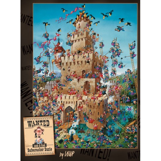 Puz.safecracker Suziewanted! Heye New 1000