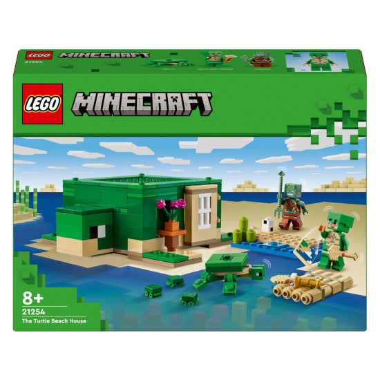 Lego Minecraft 21254 Het Schildpadstrandhuis