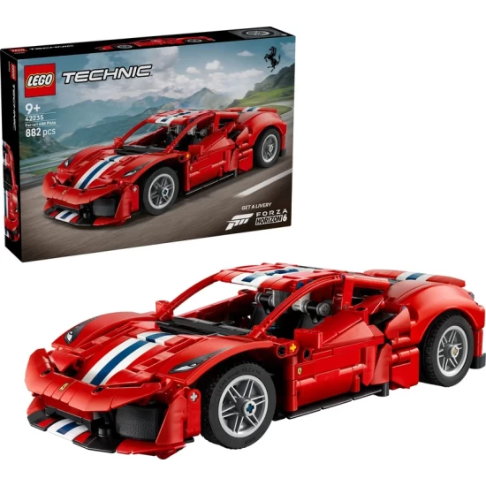 Lego Technic 42235 Ferrari 488 Raceauto Lego Technic 42235 Ferrari 488 Raceauto