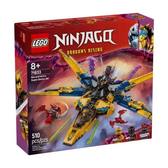 Lego Ninjago 71833 Ras En Arins Superstormvliegtuig Lego Ninjago 71833 Ras En Arins Superstormvliegtuig