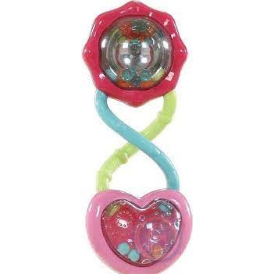 Rattle And Shake Barbell Toy - Purple