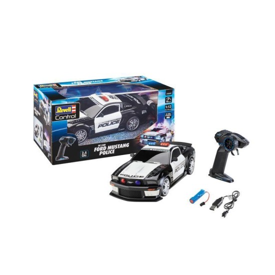 Rc Car Ford Mustang Police Revell Control Afstandbestuurbare Politieauto