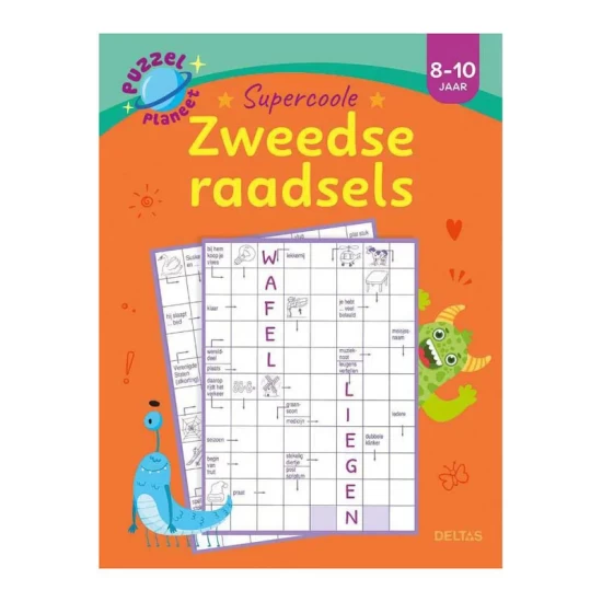 Puzzelplaneet - Supercoole Zweedse Raadsels (8-10 J.)