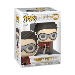 Harry Potter Pop! Movies Vinyl Figure Harry With Broom(Quidditch) 9 Cm