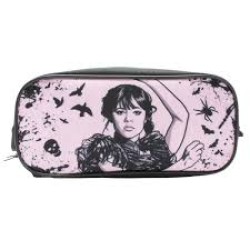 Wednesday Pencil Case - Rectangle - Darkness