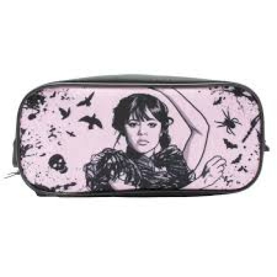 Wednesday Pencil Case - Rectangle - Darkness