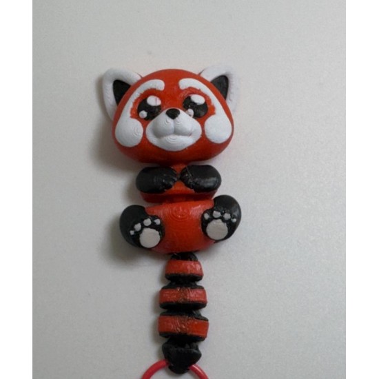 Red Panda Sleutelhanger