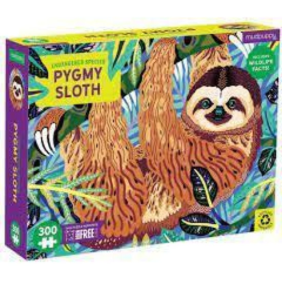 300 Pcs Endangered Species Puzzle/Pygmy Sloth
