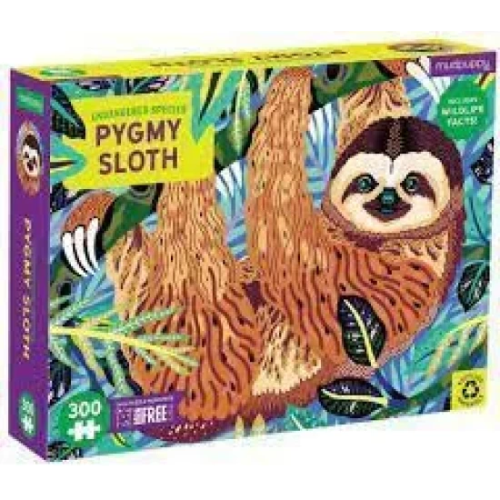 300 Pcs Endangered Species Puzzle/Pygmy Sloth