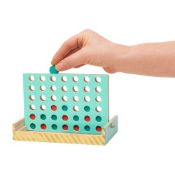 Reis 4 Op Een Rij Hout Reis 4 Op Een Rij Hout