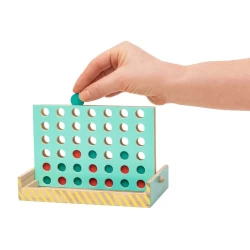 Reis 4 Op Een Rij Hout Reis 4 Op Een Rij Hout