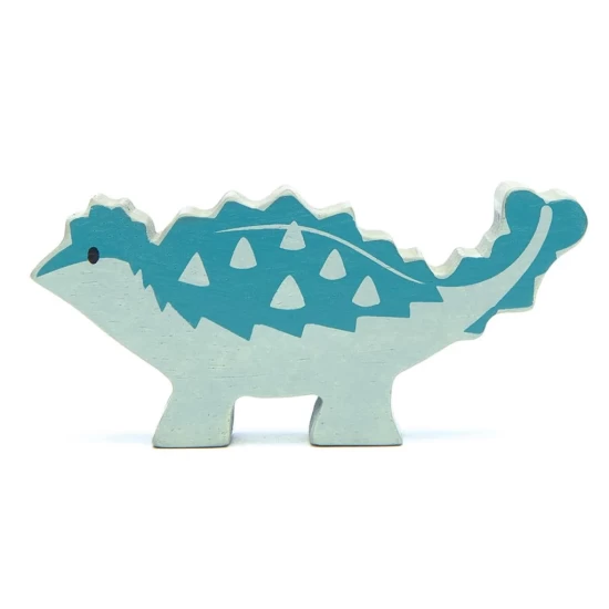 Tender Leaf Dieren: Houten Dino/Ankylosaurus