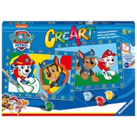 Creart Schilderen Op Nummer - Paw Patrol Creart Schilderen Op Nummer - Paw Patrol